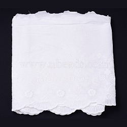 Lace Ribbon,  Embroidery Lace Trim, for Lolita Clothing Accessories, Home Decorations, White, 1 inch(26mm)(OCOR-XCP0001-17)