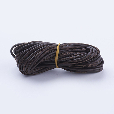3mm CoconutBrown Imitation Leather Thread & Cord