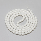 Chapelets de perles en verre peint(X-DGLA-S115-8x6mm-Y01)-2