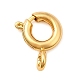 Brass Spring Ring Clasps(KK-D407-20G-A)-1