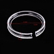50Pcs Transparent Plastic Single Bracelet Display Rings(PW-WG30686-01)-1