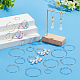 US 120Pcs 12 Style 316 Surgical Stainless Steel Wine Glass Charms Rings(STAS-MA0001-11)-4