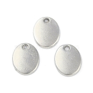 Tibetan Style Alloy Beads, Oval, Platinum, Lead Free and Cadmium Free, 10x8x1.5mm, Hole: 1mm(TIBEP-10X8-AS-LF)