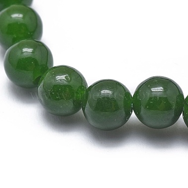 Bracelets stretch de perles de jade taiwan naturelles(X-BJEW-K212-B-019)-3