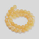 Natural Topaz Jade Beads Strands(X-G-E266-11A-8mm)-2