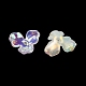 capuchon de perle acrylique opaque plaqué(OACR-E039-66A)-2