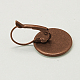 Brass Leverback Earring Findings(KK-C1244-16mm-R-NR)-2