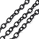 Oval Oxidation Aluminum Cable Chains(CHA-K003-09EB)-1