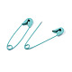 Spray Painted Iron Safety Pins(IFIN-T017-02E-NR)-4