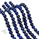 Natural Lapis Lazuli Beads Strands(G-G087-8mm)-4