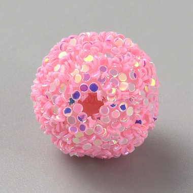 不透明なアクリルビーズ(MACR-WH0010-12G)-2