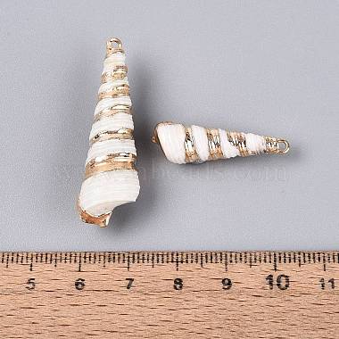 Electroplated Natural Shell Pendants(BSHE-Q020-06)-4