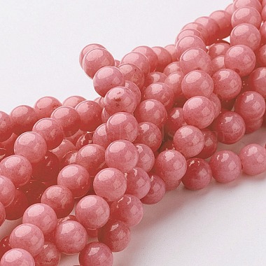 Natural Mashan Jade Round Beads Strands(G-D263-10mm-XS18)-2