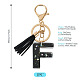 1Pc Resin Letter Keychains(KEYC-TADJ0001-09F)-3