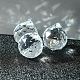 Clear Faceted Ball-Shaped Glass Pendants(X-GR20X23MMY-1)-1