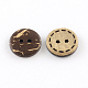 2 -hole boutons de noix de coco plats et ronds(X-BUTT-R035-002)-2