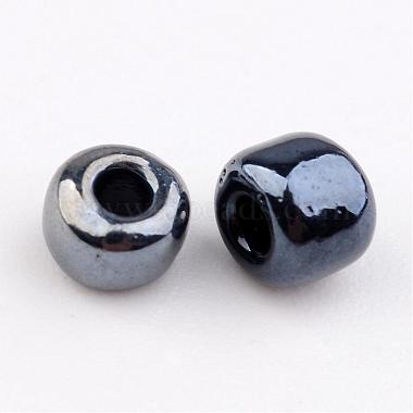 6/0 Electroplated Iris Round Glass Seed Beads(X-SEED-A009-4mm-606)-2