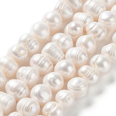 Antique White Potato Pearl Beads