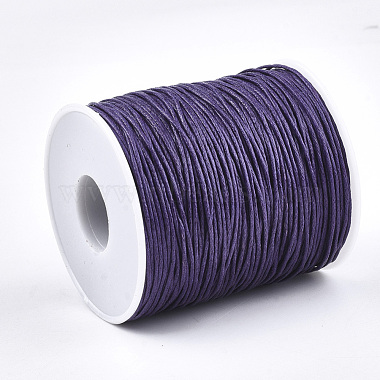 Waxed Cotton Thread Cords(YC-R003-1.0mm-10m-192)-2