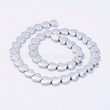 Electroplate Non-Magnetic Synthetic Hematite Beads Strands(G-F510-17G)-2