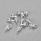304 tasse en acier inoxydable perle peg bails pin pendentifs(STAS-H436-15S)-1