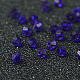 Perles bicone à facettes en verre d'imitation cristal cristallisé(X-G22QS072)-4