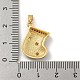 Christmas Brass Micro Pave Cubic Zirconia Pendant(KK-H468-02B-03G)-3