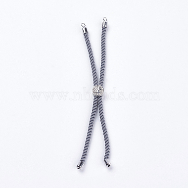 Création de bracelets à cordon torsadé en nylon(MAK-F018-07P-RS)-2