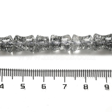 Transparent Crackle Glass Beads Strands(GLAA-D025-01B)-4