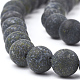 Natural Serpentine/Green Lace Stone Beads Strands(G-T106-083)-2