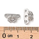 Brass Micro Pave Clear Cubic Zirconia Slide Charms(KK-P239-19P)-3