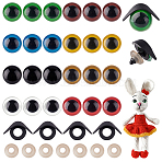 Resin Craft Doll Eye, Stuffed Toy Eye, for DIY Doll Toys Puppet Plush Animal Making, Mixed Color, 18.5x15.5~16mm(DIY-GA0002-91)