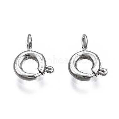 304 Stainless Steel Spring Ring Clasps(STAS-S117-016A)-2