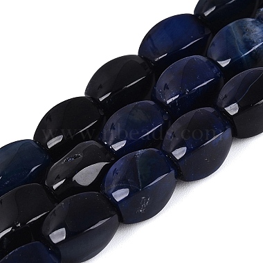 Natural Agate Beads Strands(G-Q606-79)-2