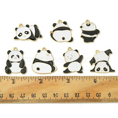 14Pcs 7 Styles Alloy Enamel Pendants(FIND-FS0001-98)-5