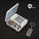 Benecreat наборы для изготовления прозрачных акриловых застежек для ключей «сделай сам»(DIY-BC0001-68)-5