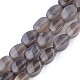Natural Grey Agate Beads Strands(G-S359-125)-1