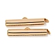 Brass Slide On End Clasp Tubes(KK-N254-119G-04)-1