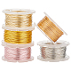 Elite 5 Rolls 5 Colors Round Copper Craft Wire(CWIR-PH0002-03)-1