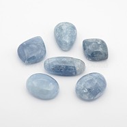 Natural Celestite/Celestine Beads, Healing Stones, for Energy Balancing Meditation Therapy, Tumbled Stone, Nuggets, 28~41x15~29x12~16mm(G-F192-01)