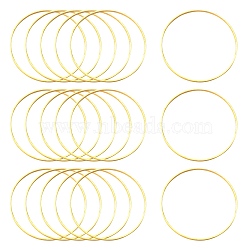 Brass Linking Rings, Golden, 30x1mm(X-EC18730MM-G)