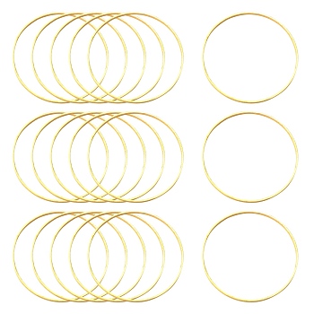 Brass Linking Rings, Golden, 30x0.7~1mm