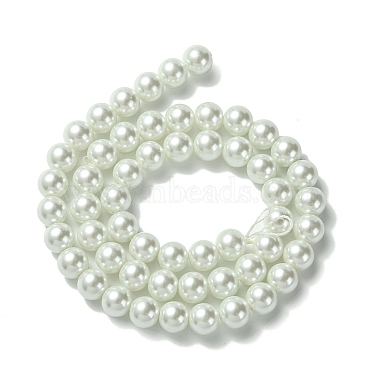 Eco-Friendly  Dyed Glass Pearl Round Beads Strands(HY-A002-8mm-RB001)-3