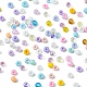 90G 5 Style Opaque & Transparent Inside Colours Glass Seed Beads(SEED-FS0001-15A)-2