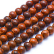 Natural Rosewood Beads Strands(WOOD-P011-06-6mm)-1
