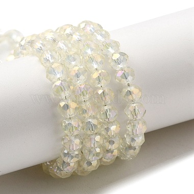 Electroplate Glass Beads Strands(EGLA-D020-6x4mm-70)-2