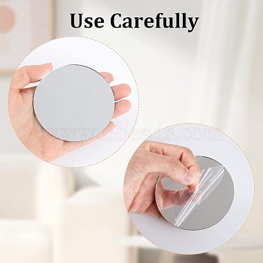 Flat Round Shape Glass Mirror(GLAA-FH0001-07)-3