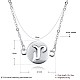 Fashion Brass Constellation/Zodiac Sign Pendant Necklaces(NJEW-BB20150)-6