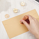 3 Styles Graduation Theme Golden Tone Brass Wax Seal Stamp Head(AJEW-CP0007-50A-04)-3