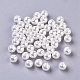 ABS Plastic Imitation Pearl Round Beads(X-MACR-S789-6mm-01)-1